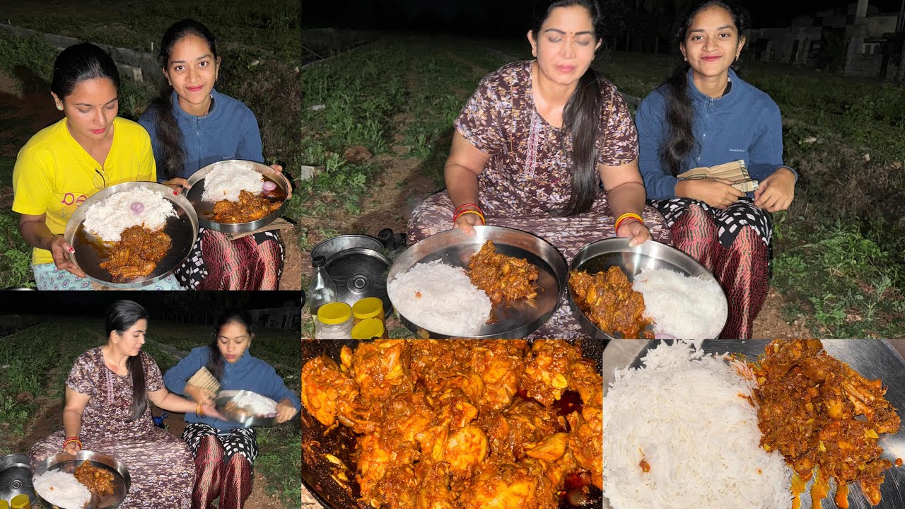 Kattela poyyi meeda karamga Chicken fry