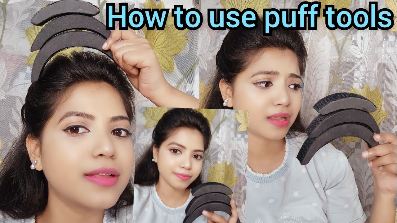 Tool की मदद से puff कैसे बनाएं | How to create puff | puff hairstyle kaise banaye