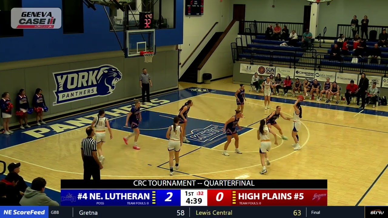 High Plains def NE Lutheran (Girls 2nd Rd)