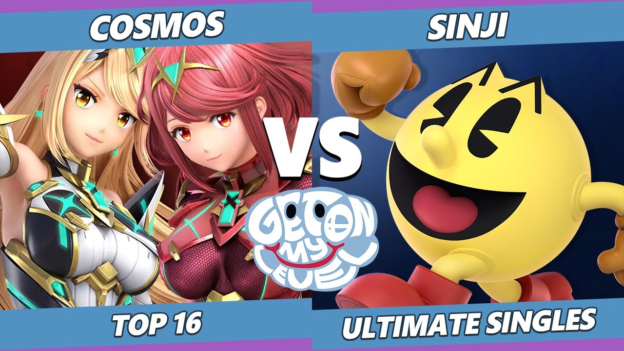 GOML 2022 Top 16 - Cosmos (Pyra Mythra) Vs. Sinji (Pac-Man) SSBU Ultimate Tournament