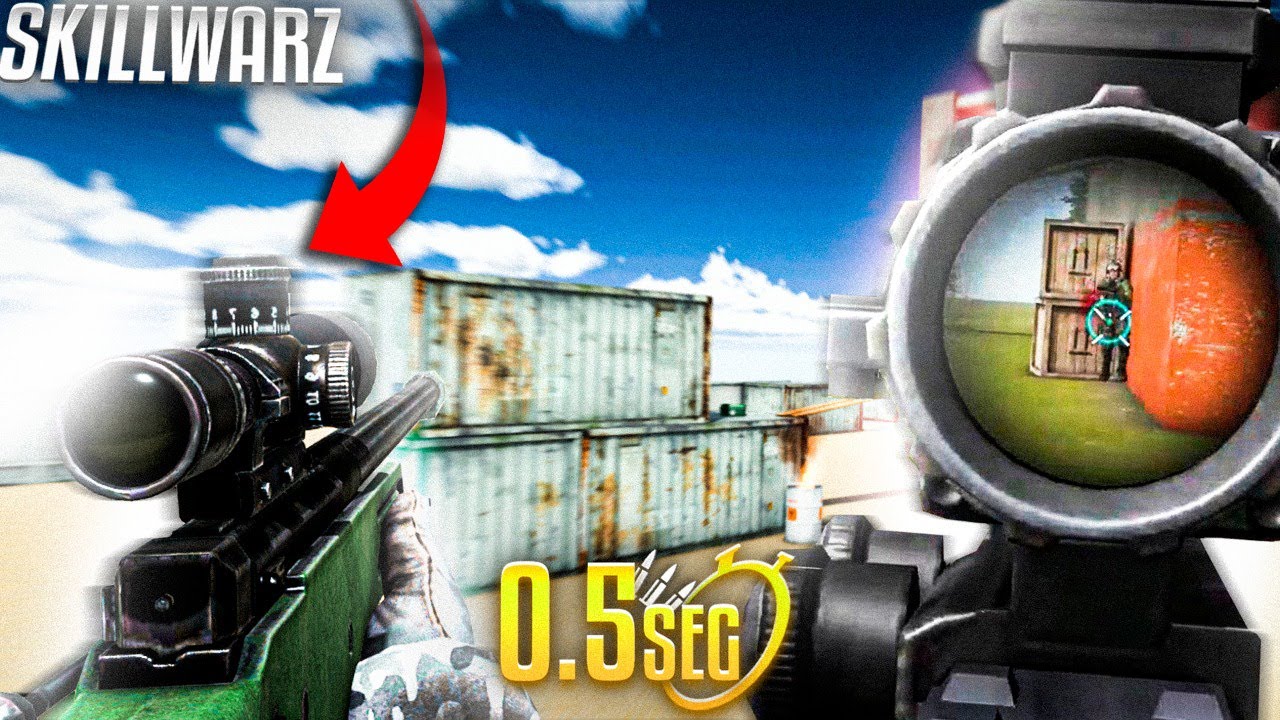 En este JUEGO el SNIPER es m&aacute;s R&Aacute;PIDO que ZULA! 😨 - Skillwarz