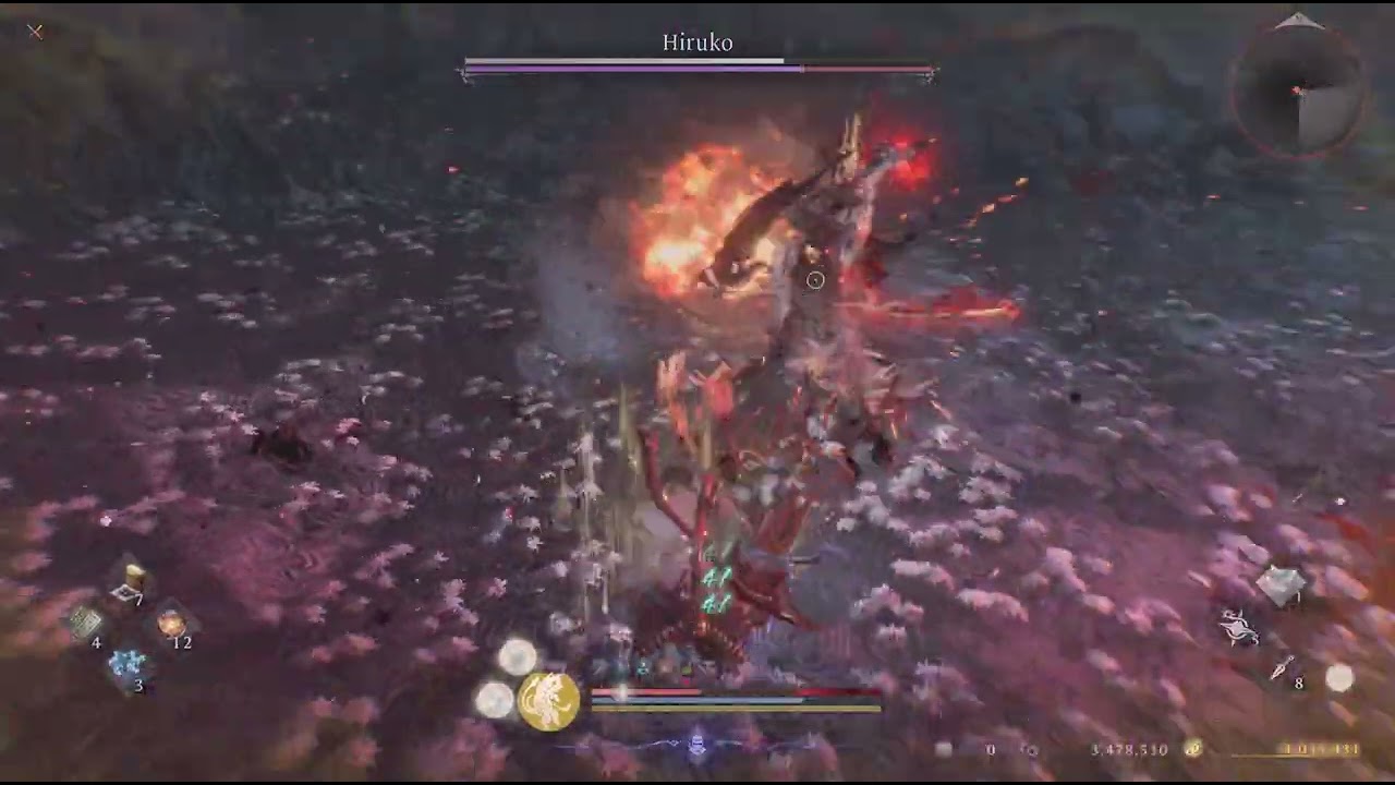 Nioh 3: Hiruko ( final boss ) - Ninja only fight
