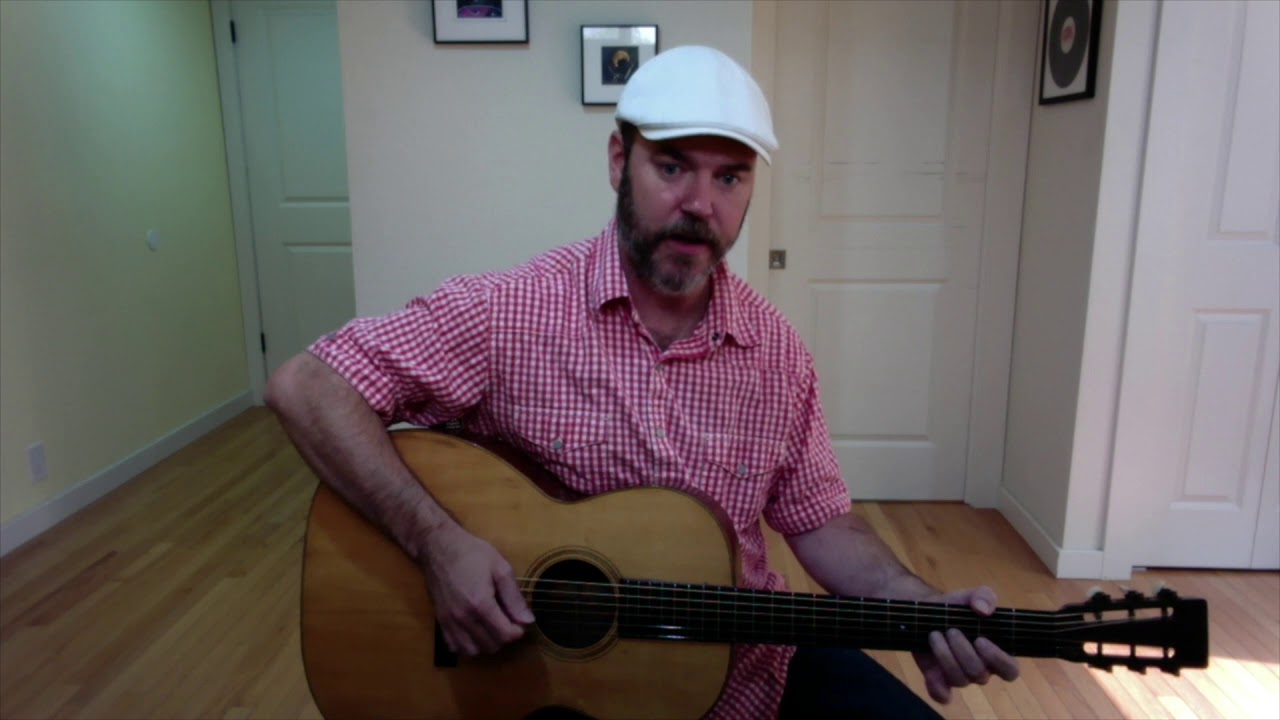 Advanced Bluegrass licks on 1926 Martin 000-18