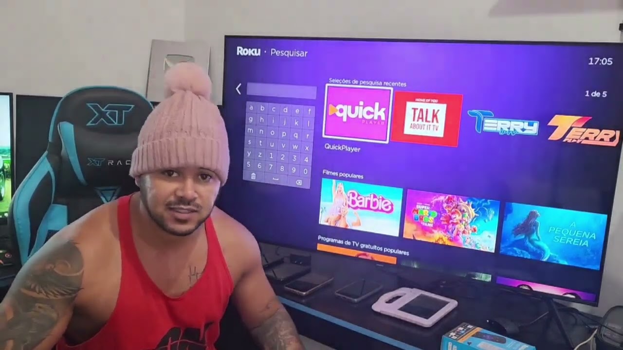 Instala&ccedil;&atilde;o Quick PLAYER tv Roku Philco