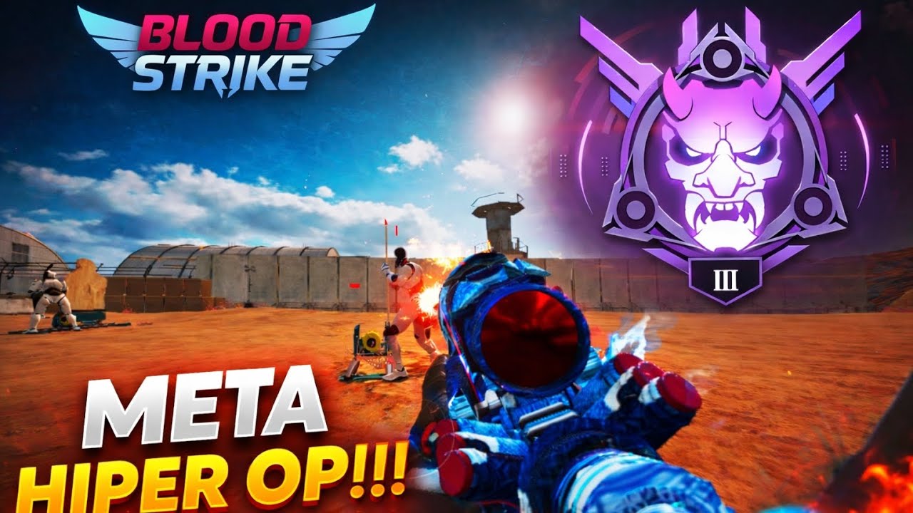 Jogando blood strike, MESTRE III !!!