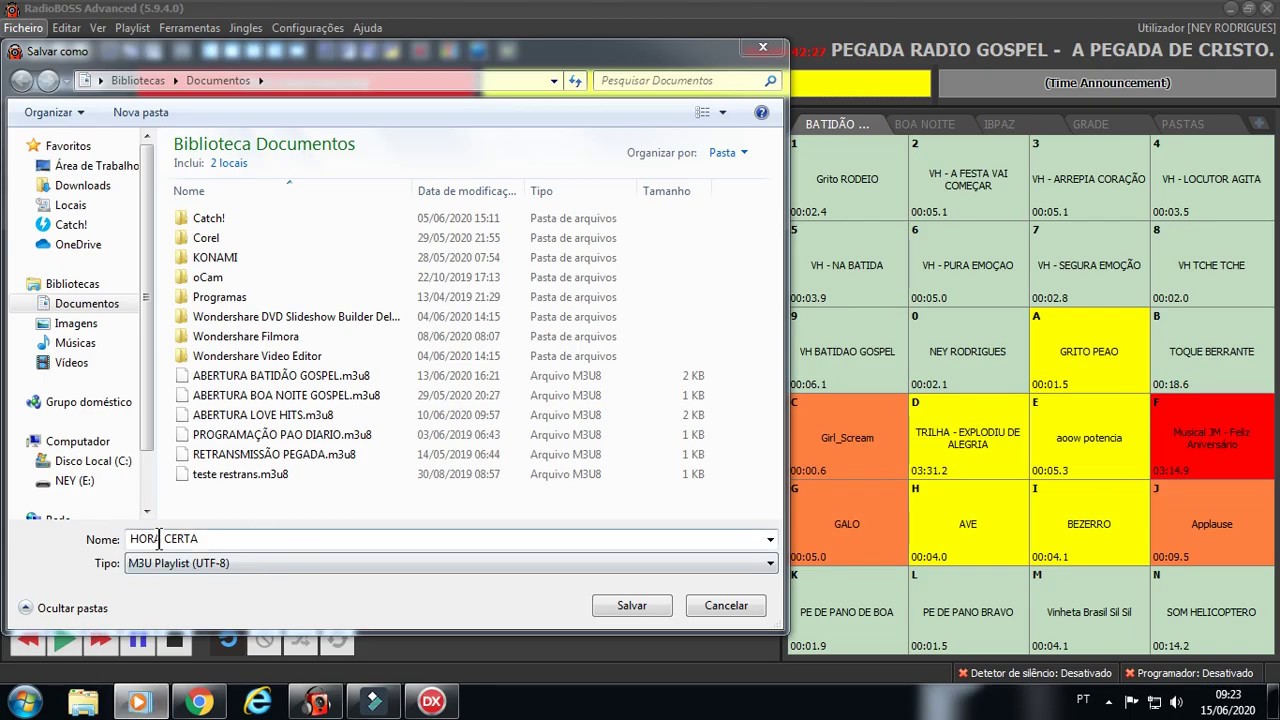 PLAY LIST 24 HORAS NO RADIO BOSS