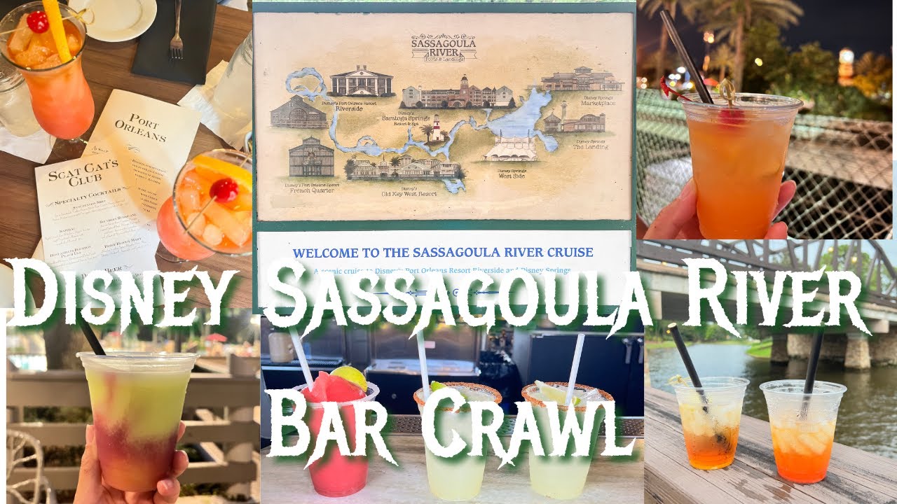 Disney Sassagoula River Bar Crawl | Bar Hopping around the Disney Springs Resorts