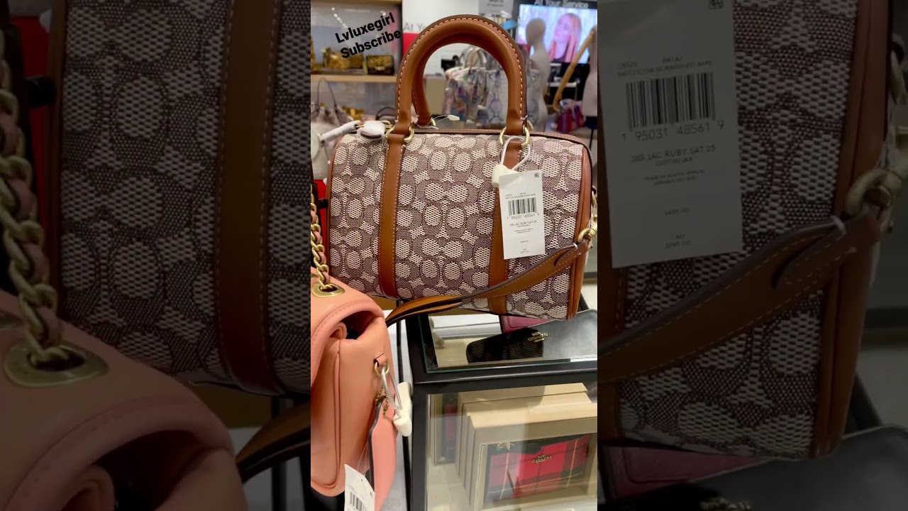 Coach Ruby Satchel & Luna Shoulder Bag - VIP deals at Macy's 