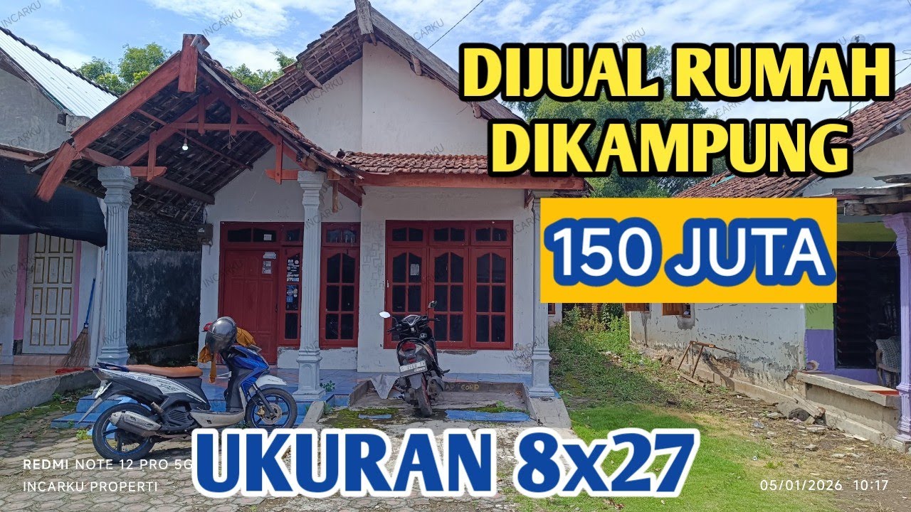 RUMAH KAMPUNG 150JUTA SHM