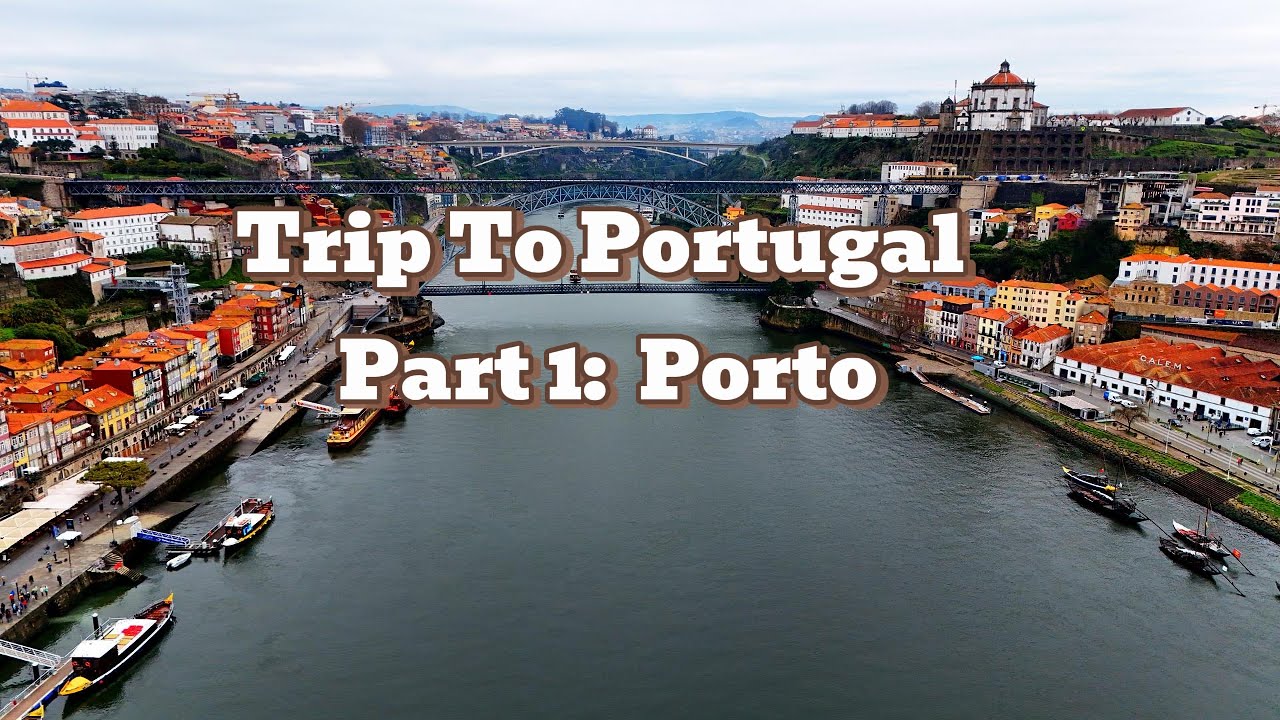 Trip to Portugal | Part 1: Porto Adventure | 4K Drone & City Walk Footage
