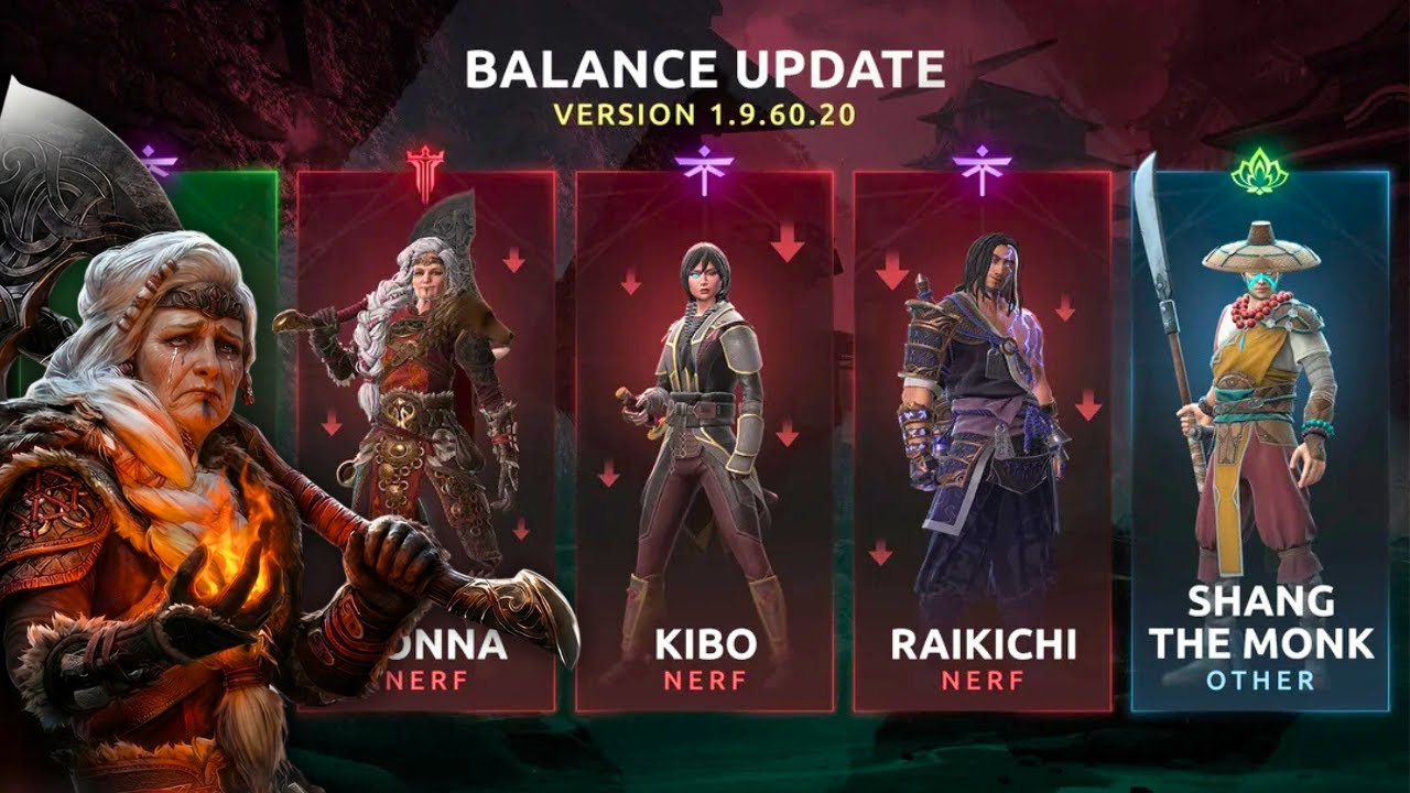 Is Nonna Dead? HUGE Balance Update Breakdown! | Shadow Fight 4 arena