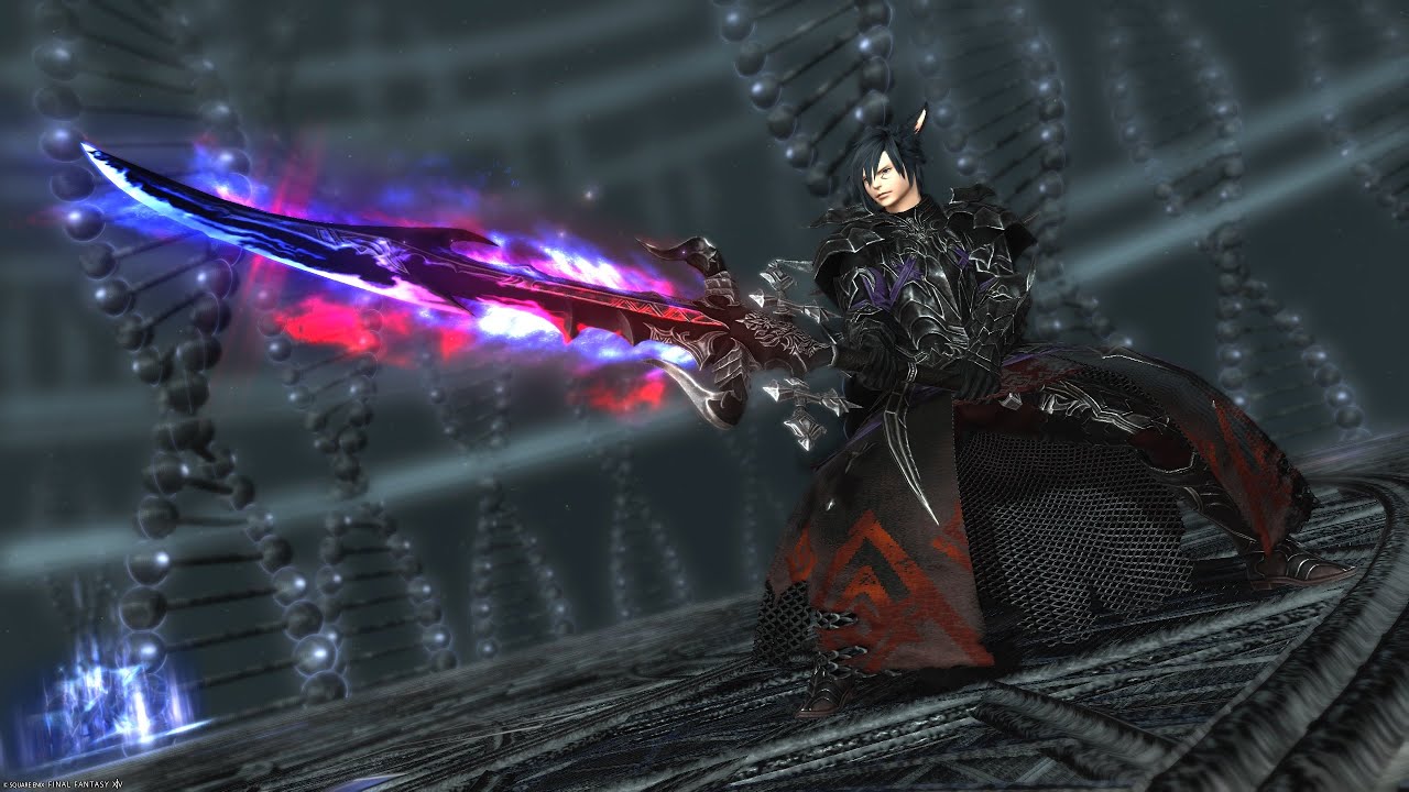 Dark Knight (DRK) Solo - Omega M/F & Omega (O12S) ilvl 696 - Final Fantasy XIV