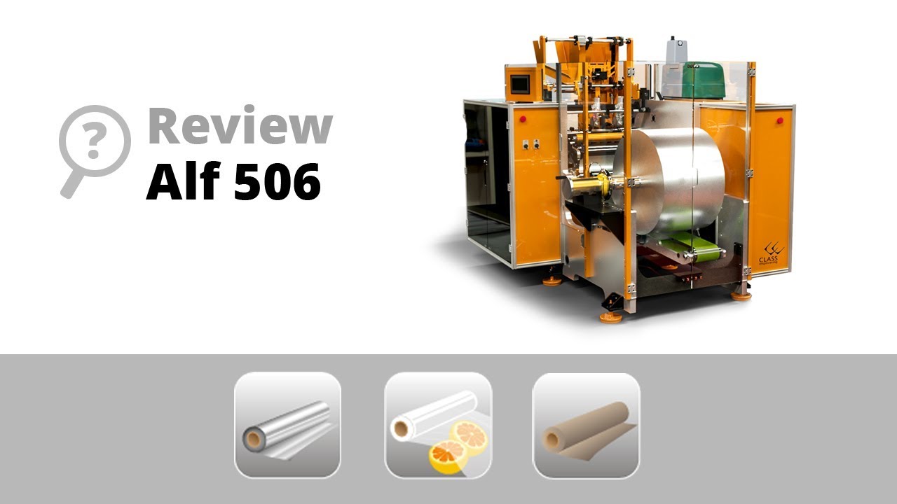 Automatic Aluminium Foil Rewinder ALF-506, review