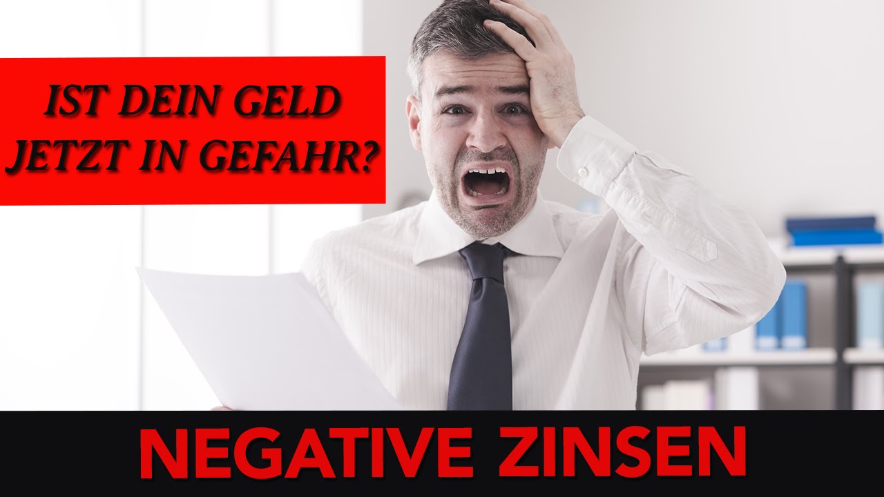 Negative Zinsen: Ist Dein Geld in Gefahr?