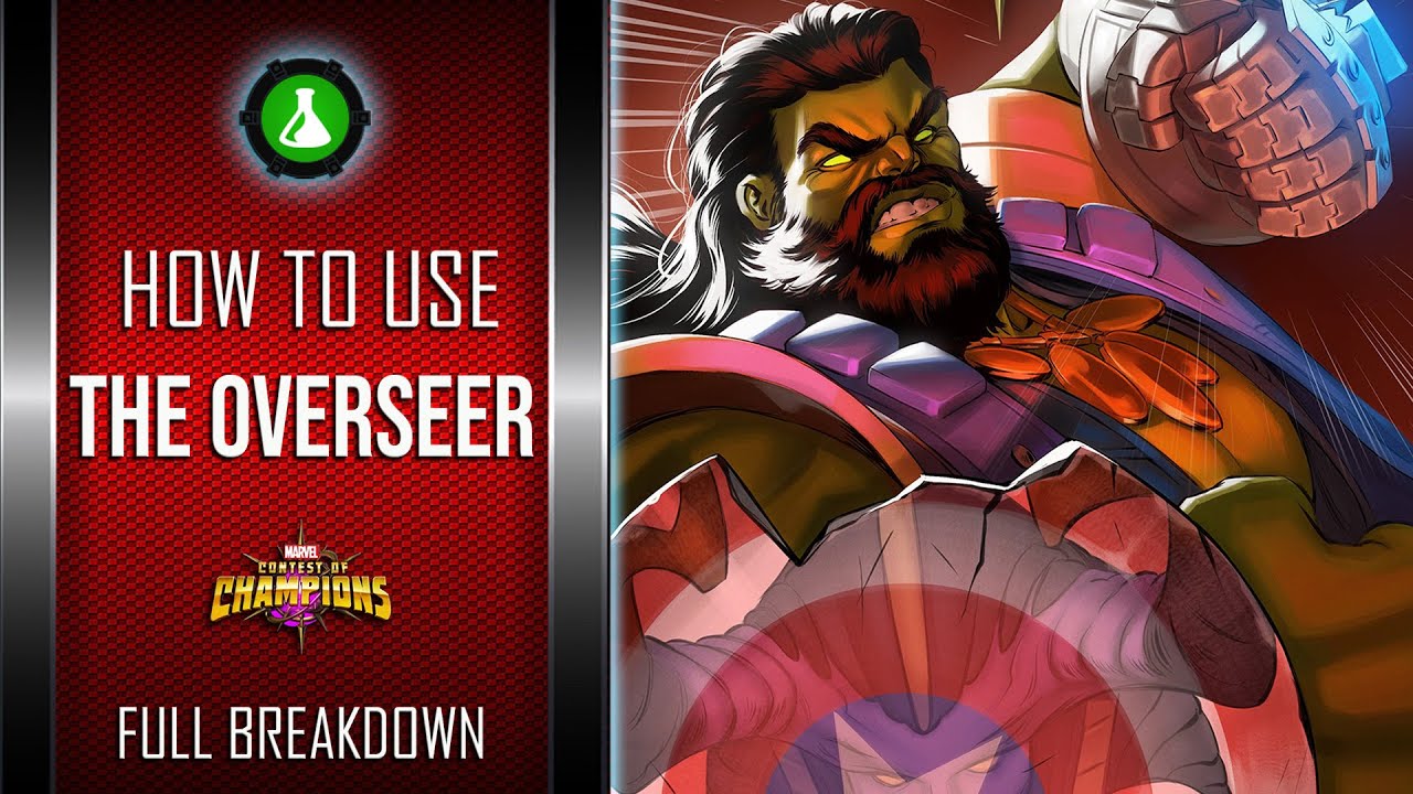 How To Use THE OVERSEER Easily | Full Breakdown | Marvel Contest Of Champions
