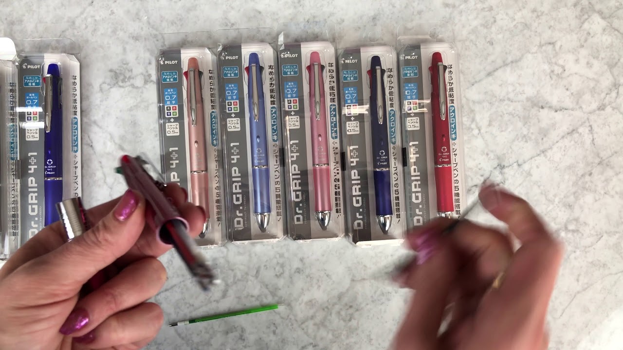 Dr  Grip 4+1 - New Colors (and a hack for a simple conversion to gel!)