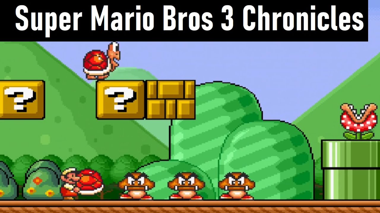 Super Mario Bros 3 Chronicles v3.2, World 4, Mario [100%/Playthrough/English/HD] SMBX