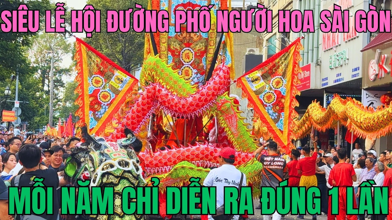 1.200 NGƯỜI KEN KÍN ĐƯỜNG PHỐ QUẬN 5 NGUYÊN TIÊU 2026 BÍNH NGỌ||LỄ HỘI DIỄU HÀNH ĐƯỜNG PHỐ LỚN NHẤT