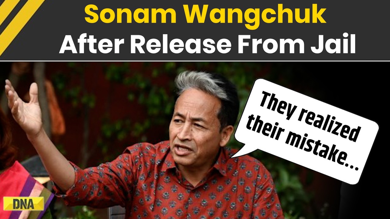 Sonam Wangchuk News: Ladakh Activist's 1st Reaction On Release From NSA Detention After 170 days