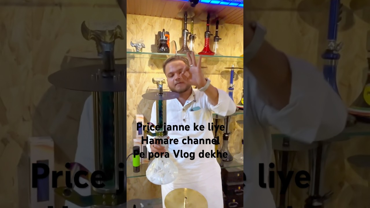Cheapest Hookah In Delhi 😱 Smoke Town👑#shorts #shortvideo #trend #viralvideo #hookah #shisha