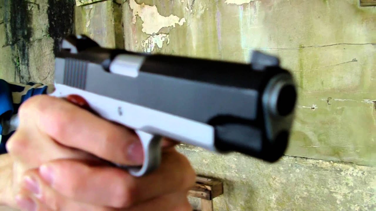 LaZouche Custom airsoft NightHawk Talon II test firing.
