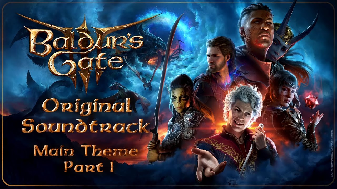 Baldur's Gate 3 Complete Main Theme OST 1 hour version