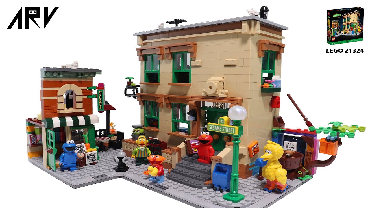 LEGO 樂高 21324 IDEAS系列032 芝麻街123號 快速組裝&nbsp; | LEGO 21324&nbsp; 123 Sesame Streetr Speed Build