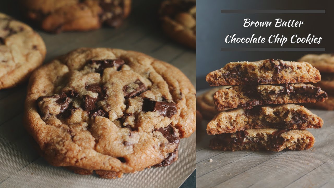 How to make Brown Butter Chocolate Chip cookies| The BEST chewy,crunchy cookies