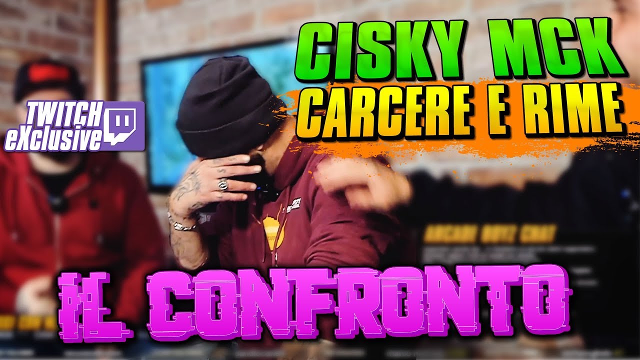 Il CARCERE e le RIME di Cisky MCK in LIVE al CONFRONTO con Arcade Boyz