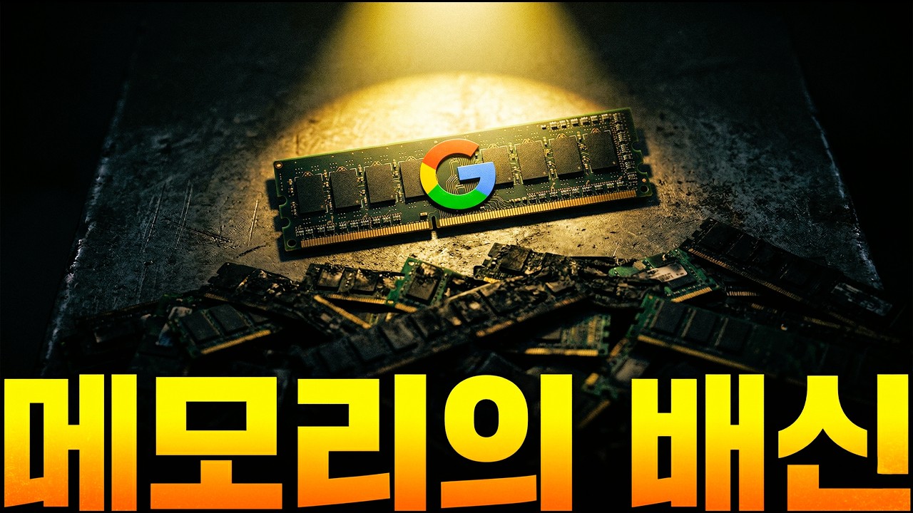 HBM의 사형선고? 구글 터보퀀트 발표로 메모리 반도체 폭락한 진짜 이유