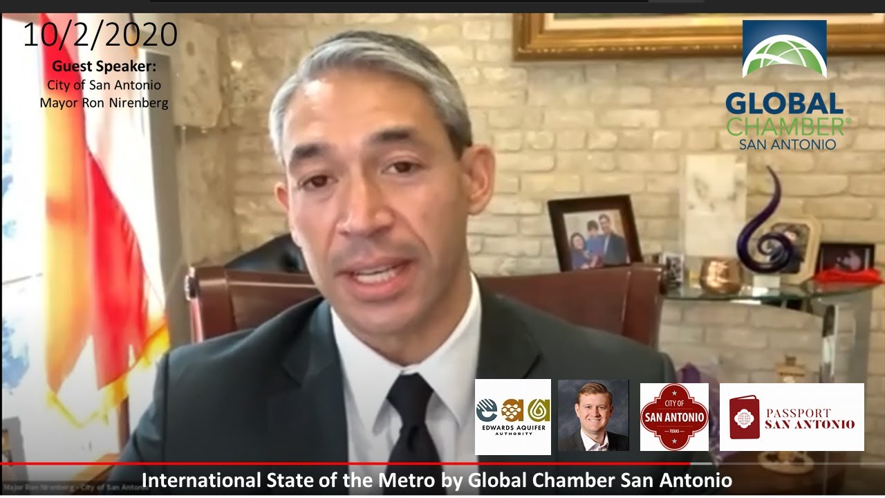 International State of the Metro - San Antonio - Event by Global Chamber Mayor Ron Nirenberg speaker