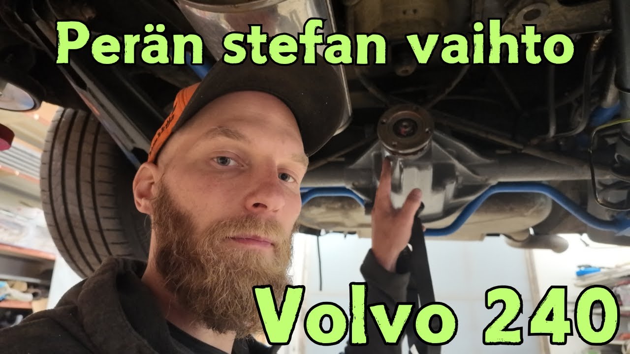 Volvo 240 perän stefan vaihto