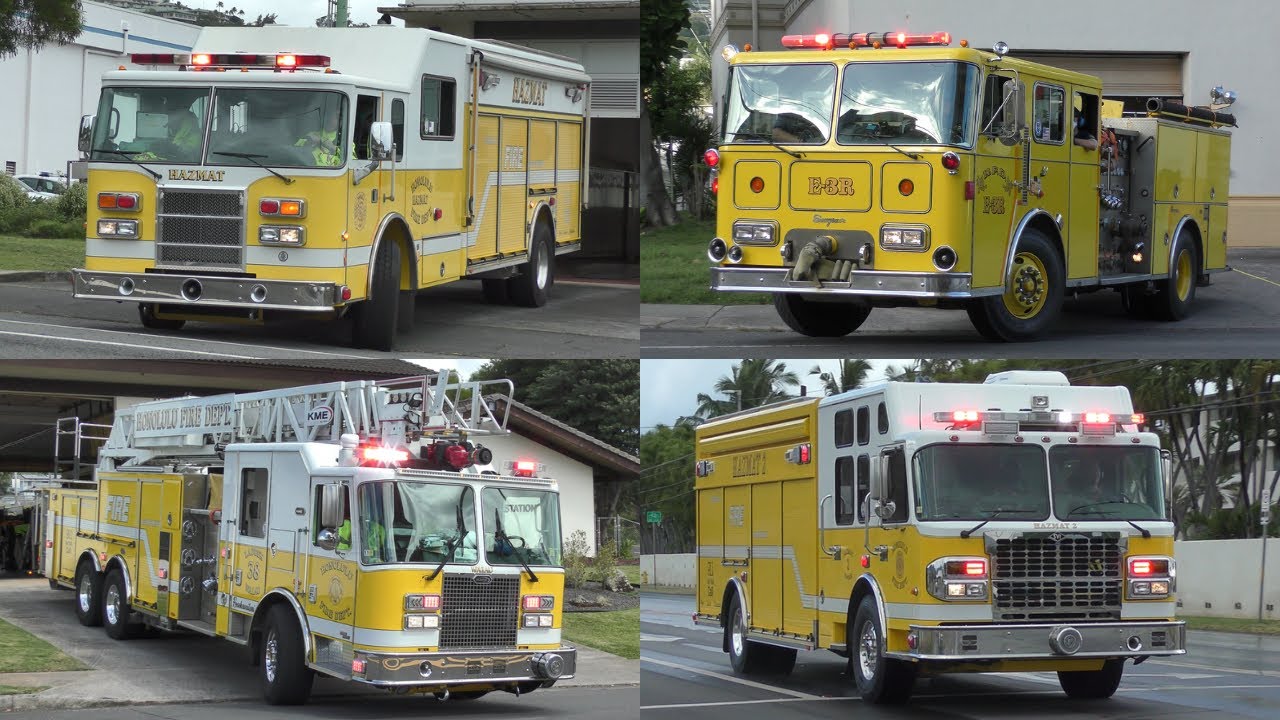 Honolulu Fire Department Responding - Compilation #24