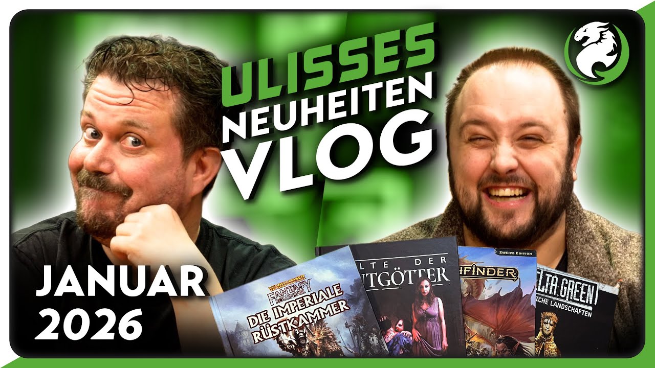 Die ersten NEUHEITEN im Jahr 2026! – Januar | mit Markus & Johannes | ULISSES Neuheiten VLOG