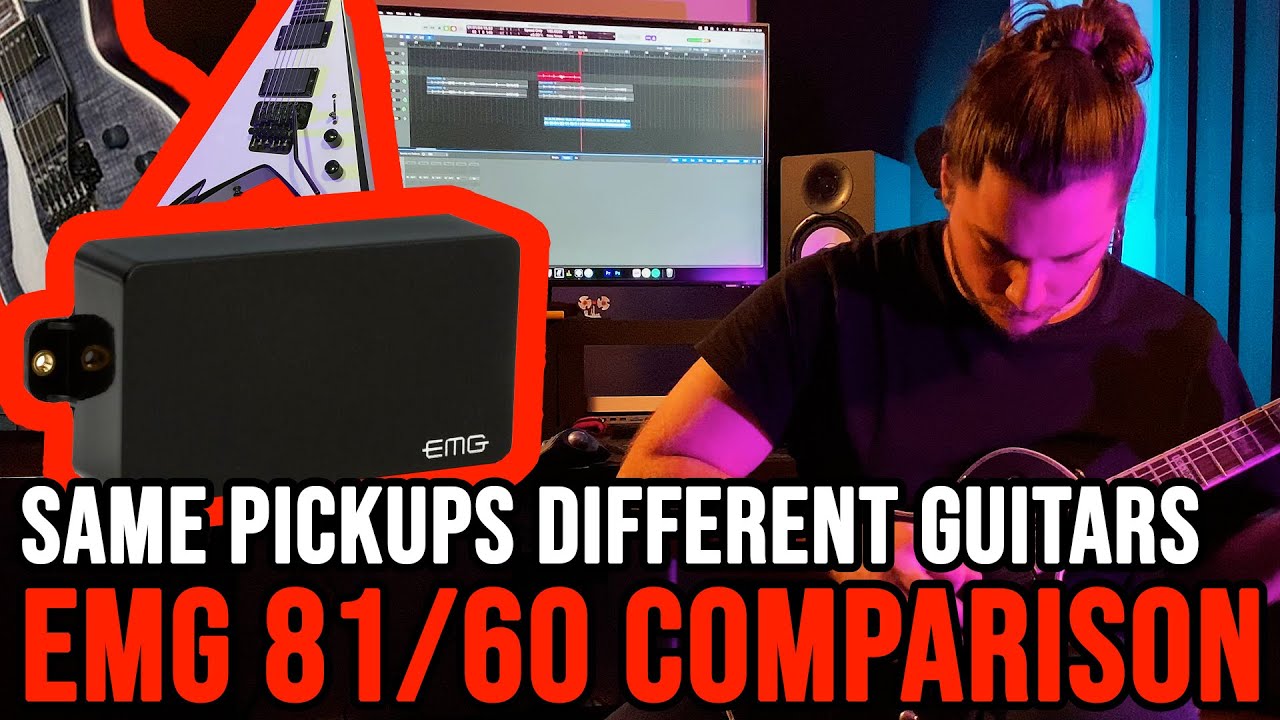 Does Guitar Really Matters? | Comparison of EMG 81/60 on Different Guitars