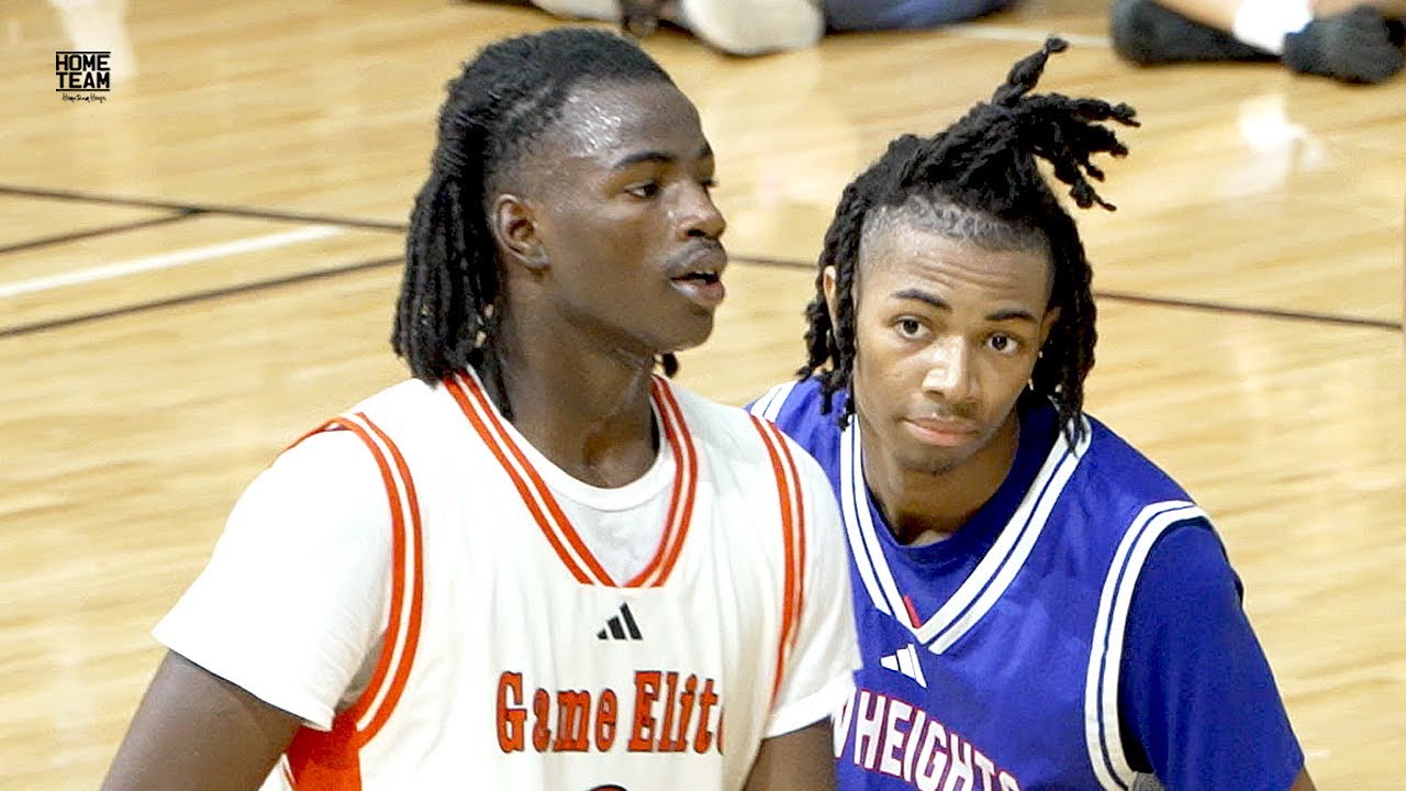 Caleb Holt vs Deron Rippey Jr! Semi Finals Game at Adidas 3SSB