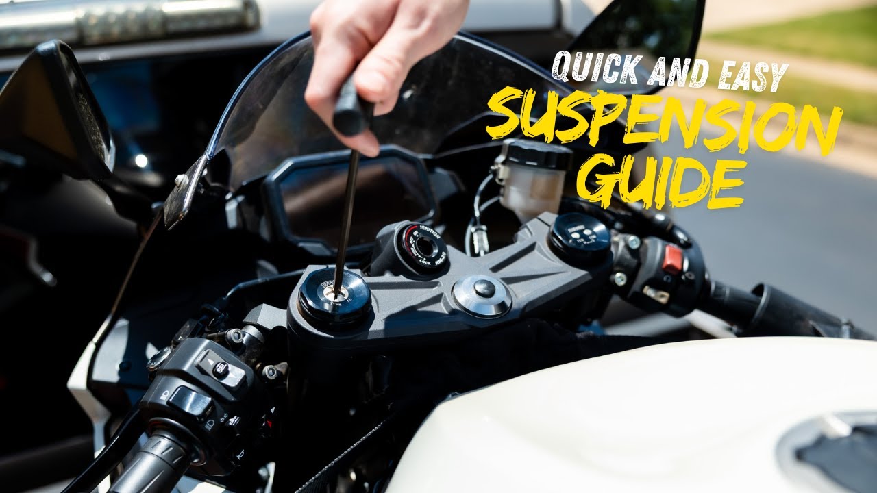 ZX6R EASY Suspension Setup
