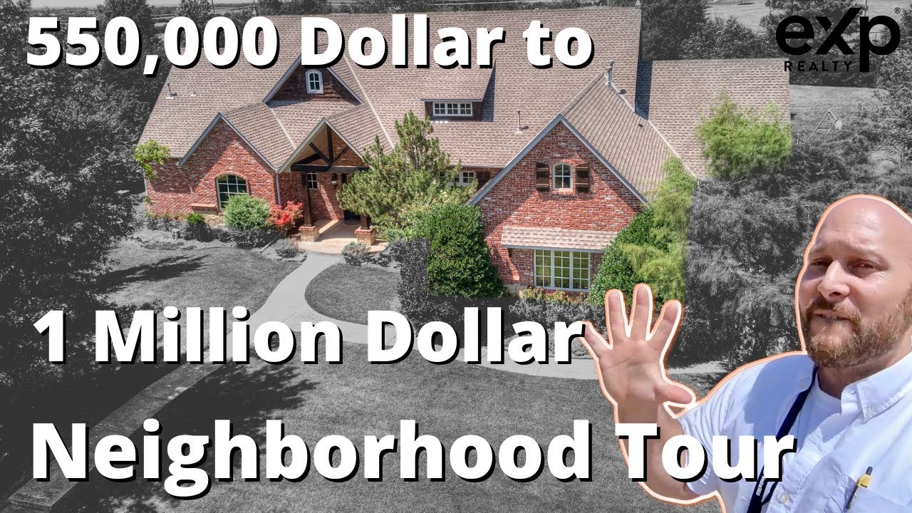 EDMOND, OKLAHOMA - LUXURY Edmond, OK Gated Neighborhood Tour | Living in Edmond, Oklahoma