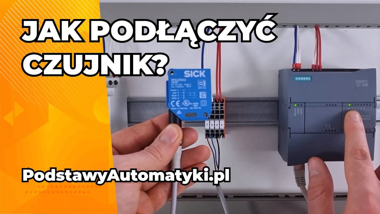 Jak podłączyć czujnik do PLC? www.PodstawyAutomatyki pl