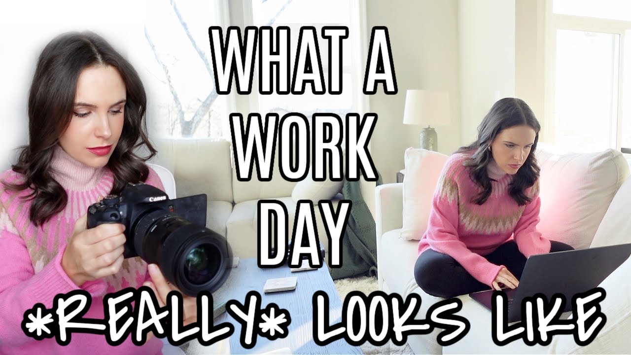 what a work day *REALLY* looks like for me + struggles of full-time influencing