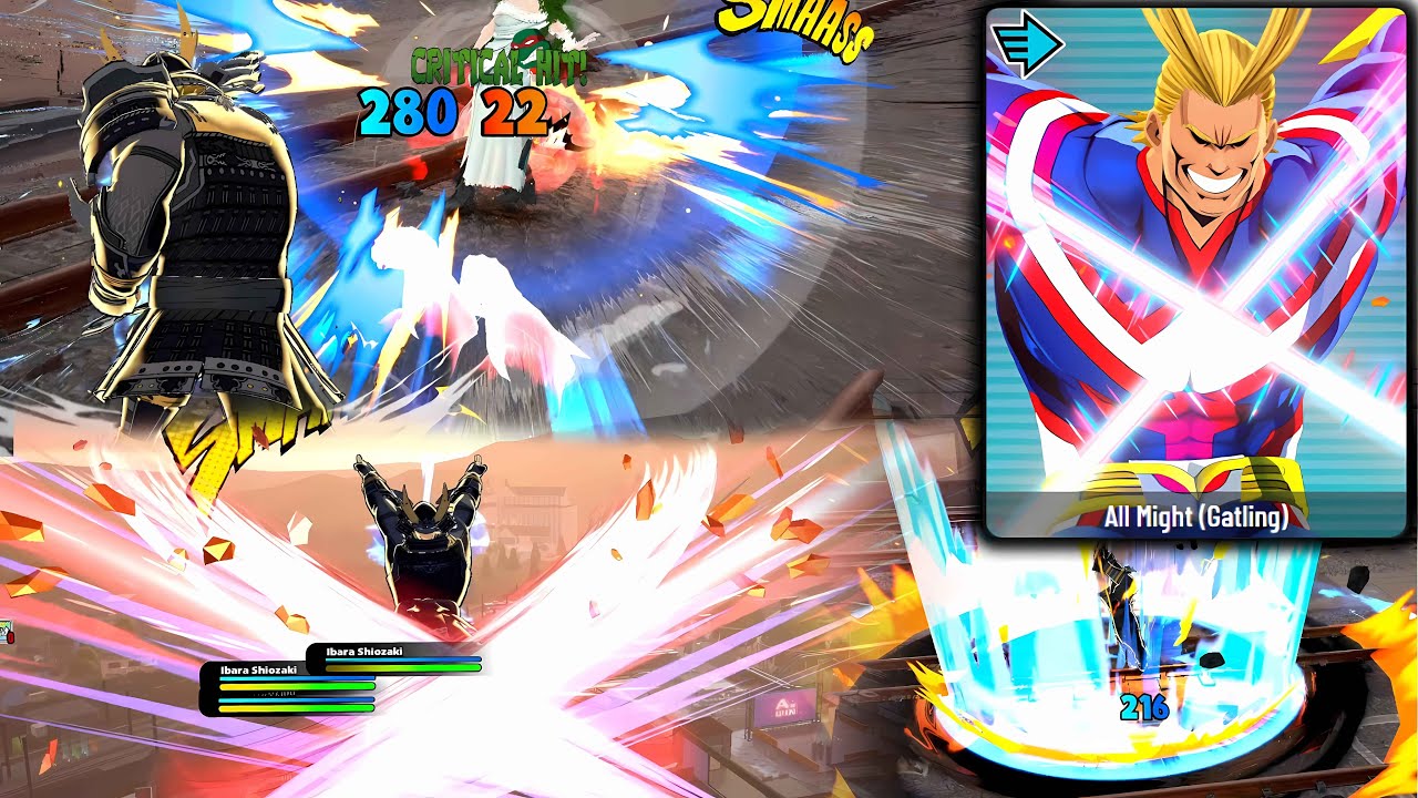 *NEW* RAPID ALL MIGHT QUIRKSET IS HERE! BROKEN MOBILITY & INSANE DAMAGE!