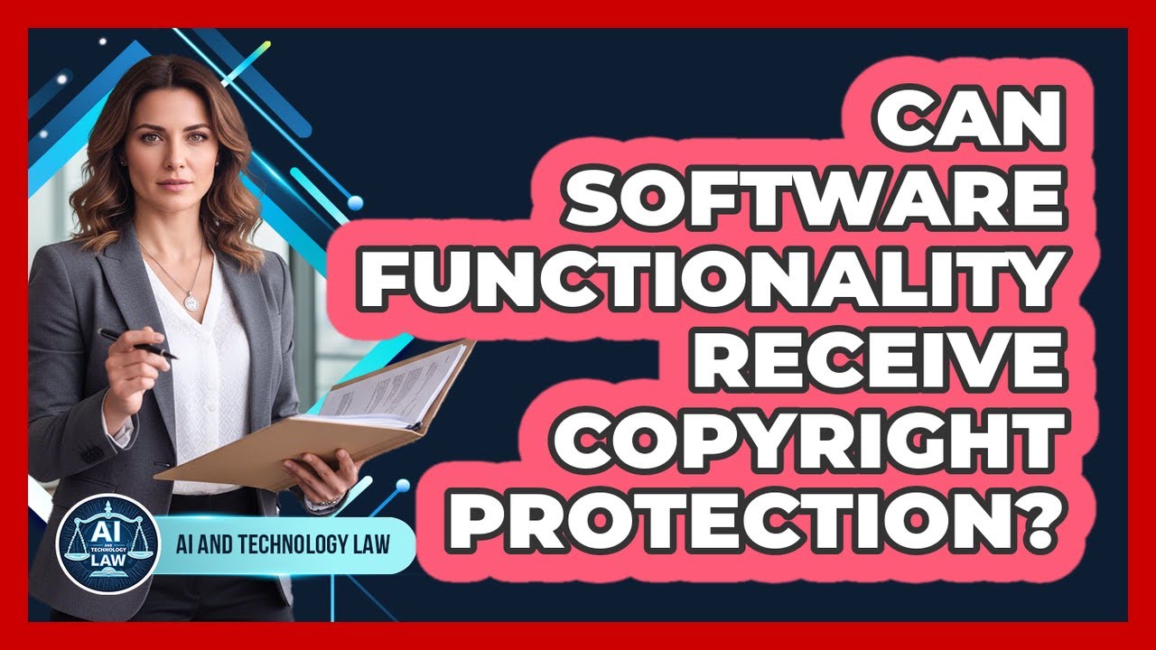 Can Software Functionality Receive Copyright Protection?