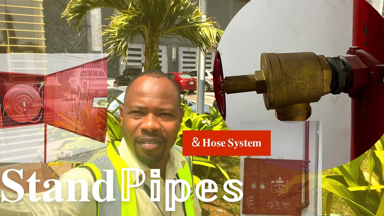 كيف تركب الأنابيب الرأسية وأنظمة خرطوم الحريق في الموقع Installation of Standpipe and Hose Systems