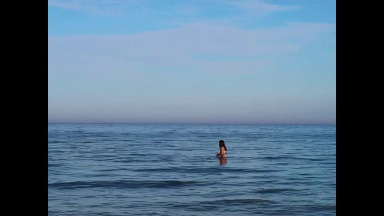 &Aring;hus beach f&ouml;r a quick evening swim &Aring;HUS, SWEDEN