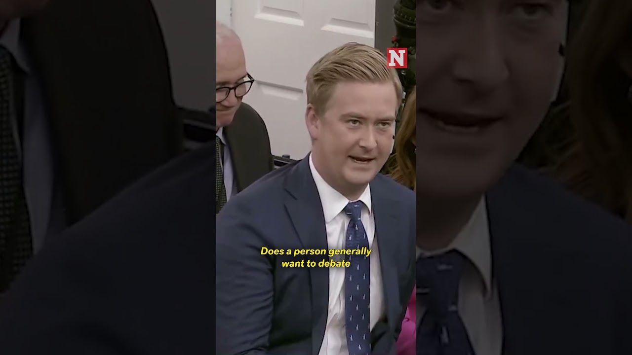 Karine Jean-Pierre Makes Fun Of Peter Doocy's Debate Question