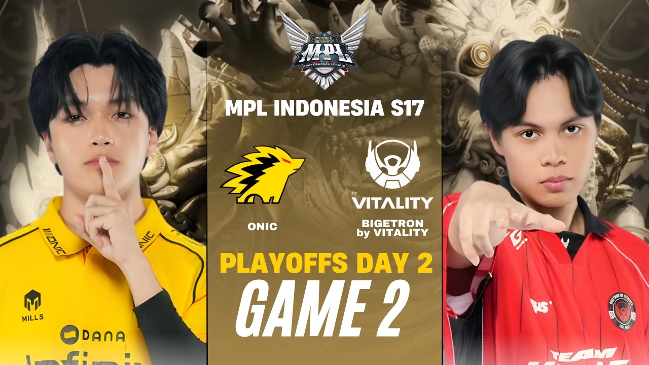 [GAME 2] ONIC ID vs BIGETRON BY VITALITY MPL ID S17 PLAYOFFS | ONIC vs BTR
