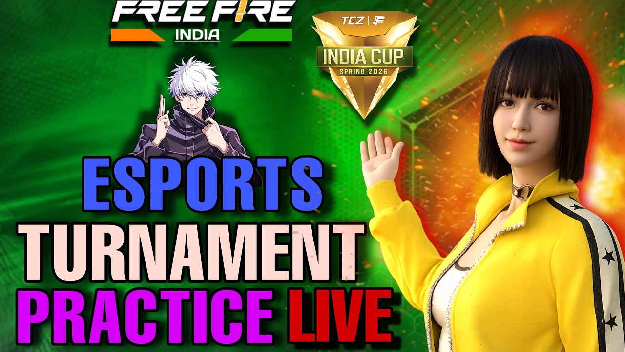 FREE FIRE ESPORTS TURNAMENT PRACTICE LIVE STREAM WITH MK ESPORTS FF||