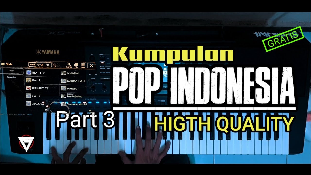 KUMPULAN STYLE POP YAMAHA PSR | part 3 | Tj Beat