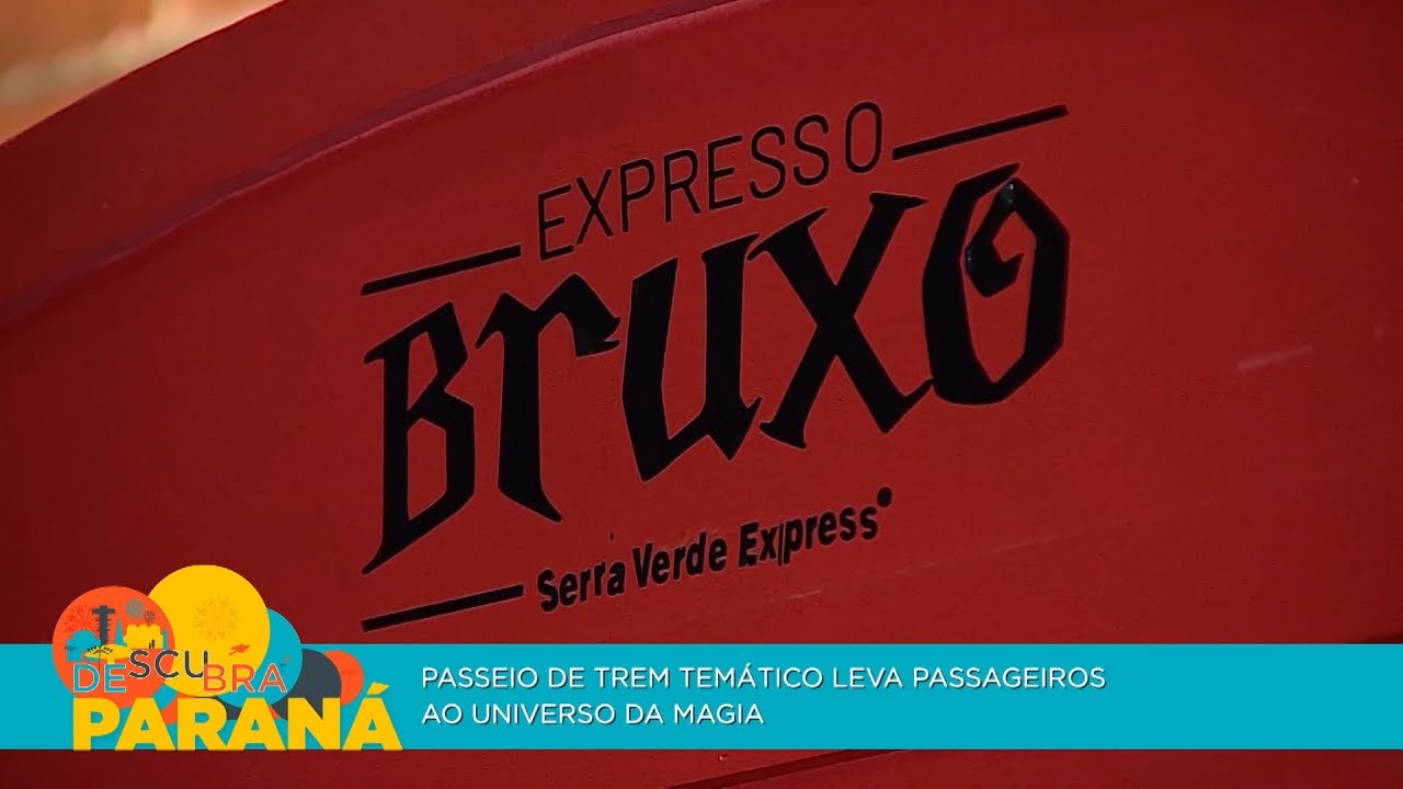 Passeio de trem tem&aacute;tico leva passageiros ao universo da magia