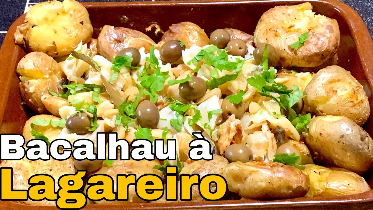 Bacalhau à lagareiro - assado
